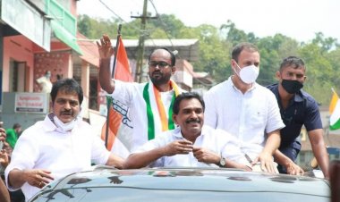 ആവേശത്തിരയിളക്കി രാഹുൽ ഗാന്ധി റാന്നിയിൽ