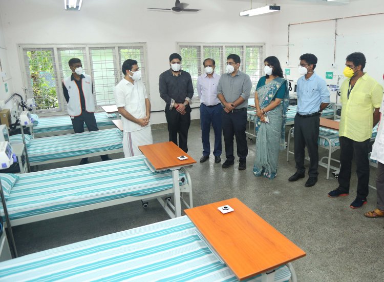 ജിയോജിത്ത് ഫൗണ്ടേഷന്റെ സഹകരണത്തോടെ കോവിഡ് രോഗികള്‍ക്കായി കൊച്ചിയില്‍ ഫീല്‍ഡ് ആശുപത്രി സജ്ജമാക്കി ആസ്റ്റര്‍ വൊളണ്ടിയേഴ്‌സ്