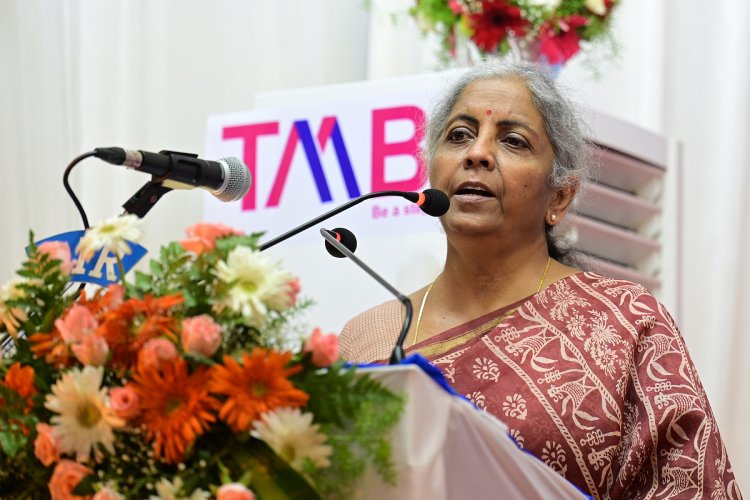 തമിഴ്നാട് മര്‍ക്കന്റൈല്‍ ബാങ്കിന്റെ ശതാബ്ദി ആഘോഷങ്ങള്‍ കേന്ദ്ര ധനമന്ത്രി നിര്‍മല സീതാരാമന്‍ ഉദ്ഘാടനം ചെയ്തു